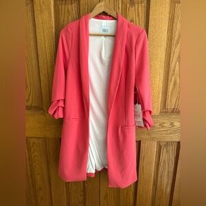 BBJ Boom Boom Jean Women's Pink Coral Blazer